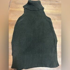 Anthropologie Moth Oversized Sleevless Turtleneck Sweater XS
